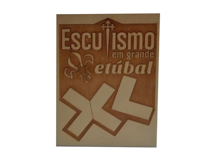 Placa "Escutismo em grande - Setúbal -XL"